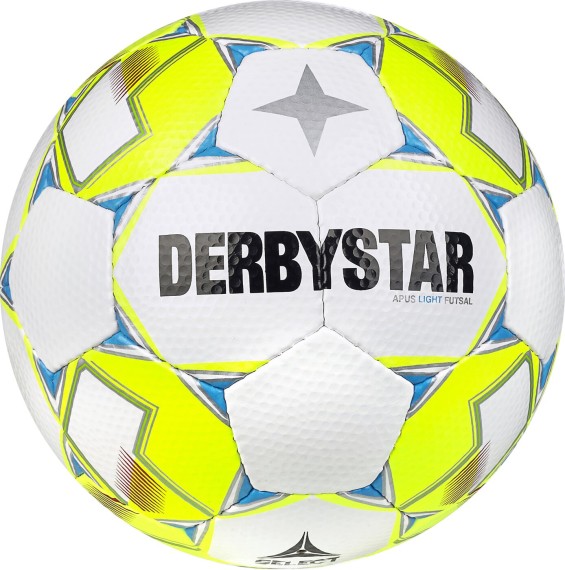 DERBYSTAR Futsal Apus Light v23 WEISS GELB ROT