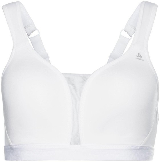 ODLO SPORTS BRA PADDED HIGH WHITE