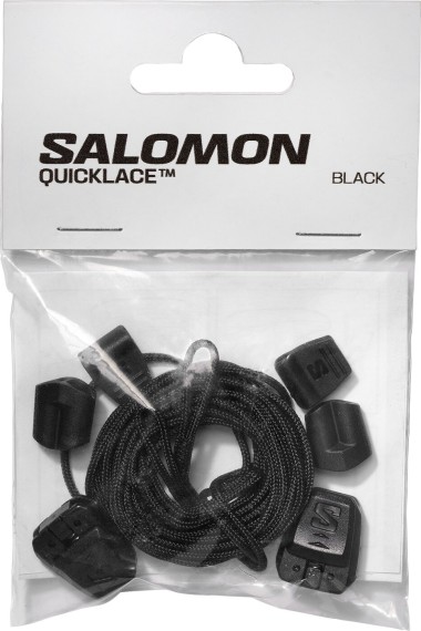 SALOMON QUICKLACE KIT Black BLACK/