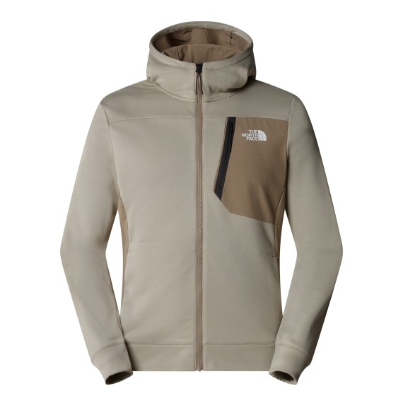 THE NORTH FACE M MA FZ FLEECE CLAY GREY/CAVERN GREY